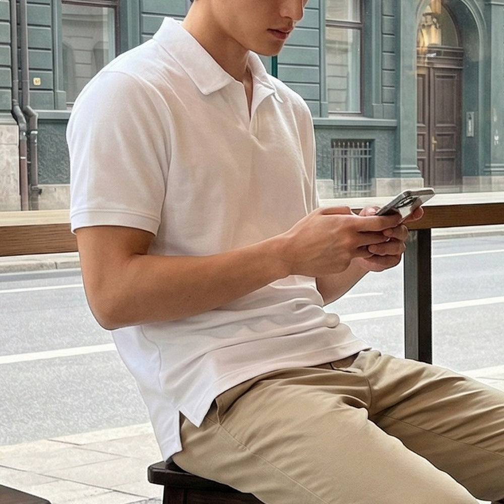 Cotton Short Sleeved Ascent Polo