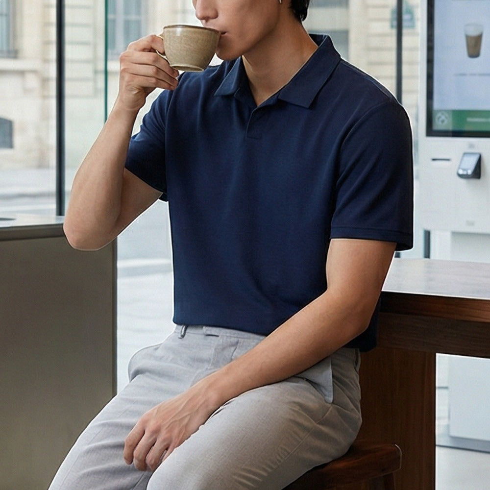 Cotton Short Sleeved Ascent Polo